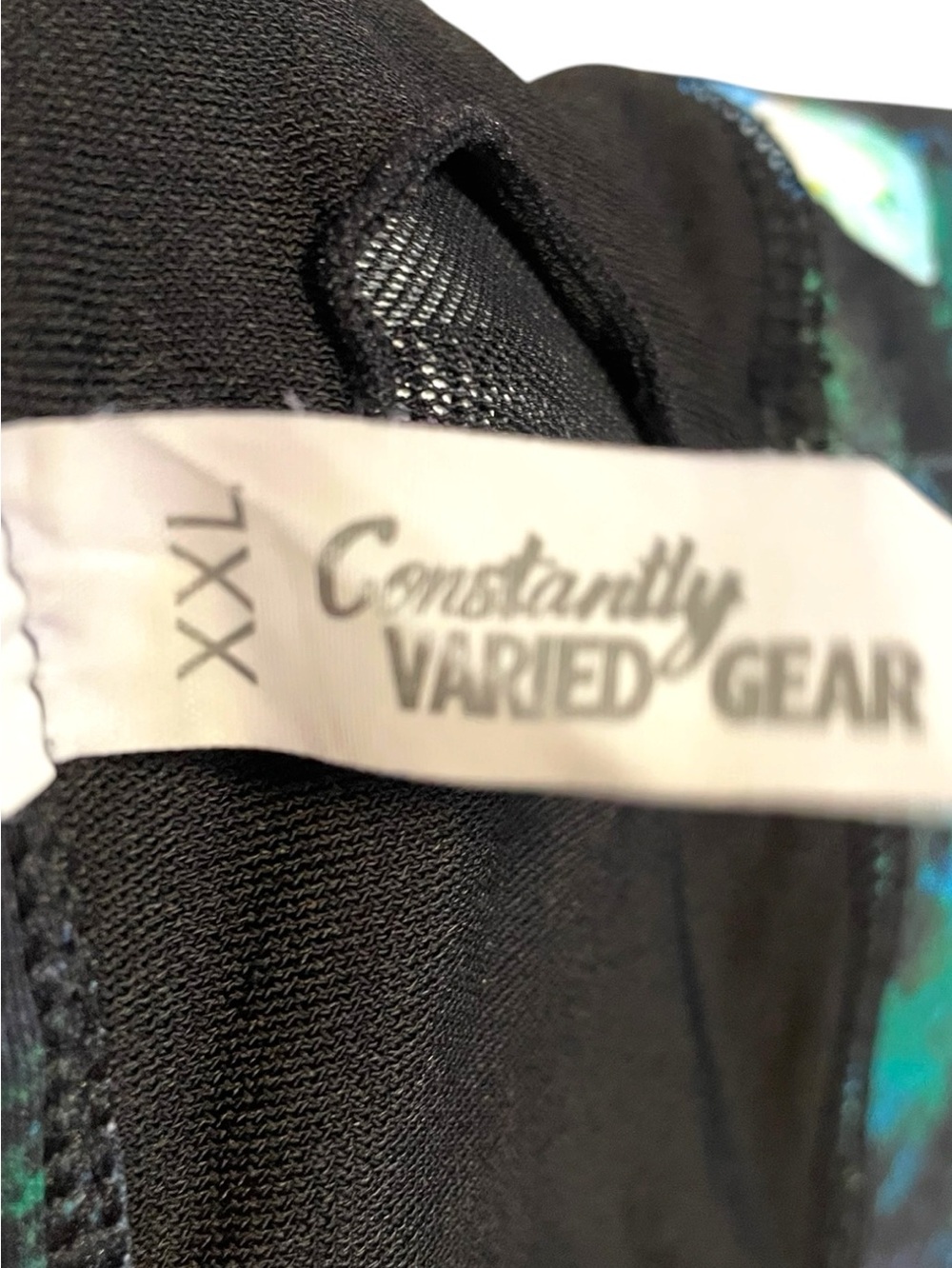 Constantly varied gear sports bra, mermaid skull, size XXL, - Picture 5 of 5